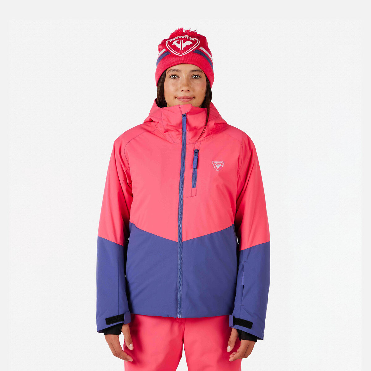 Juniors' Wispile Ski Jacket Future Blue