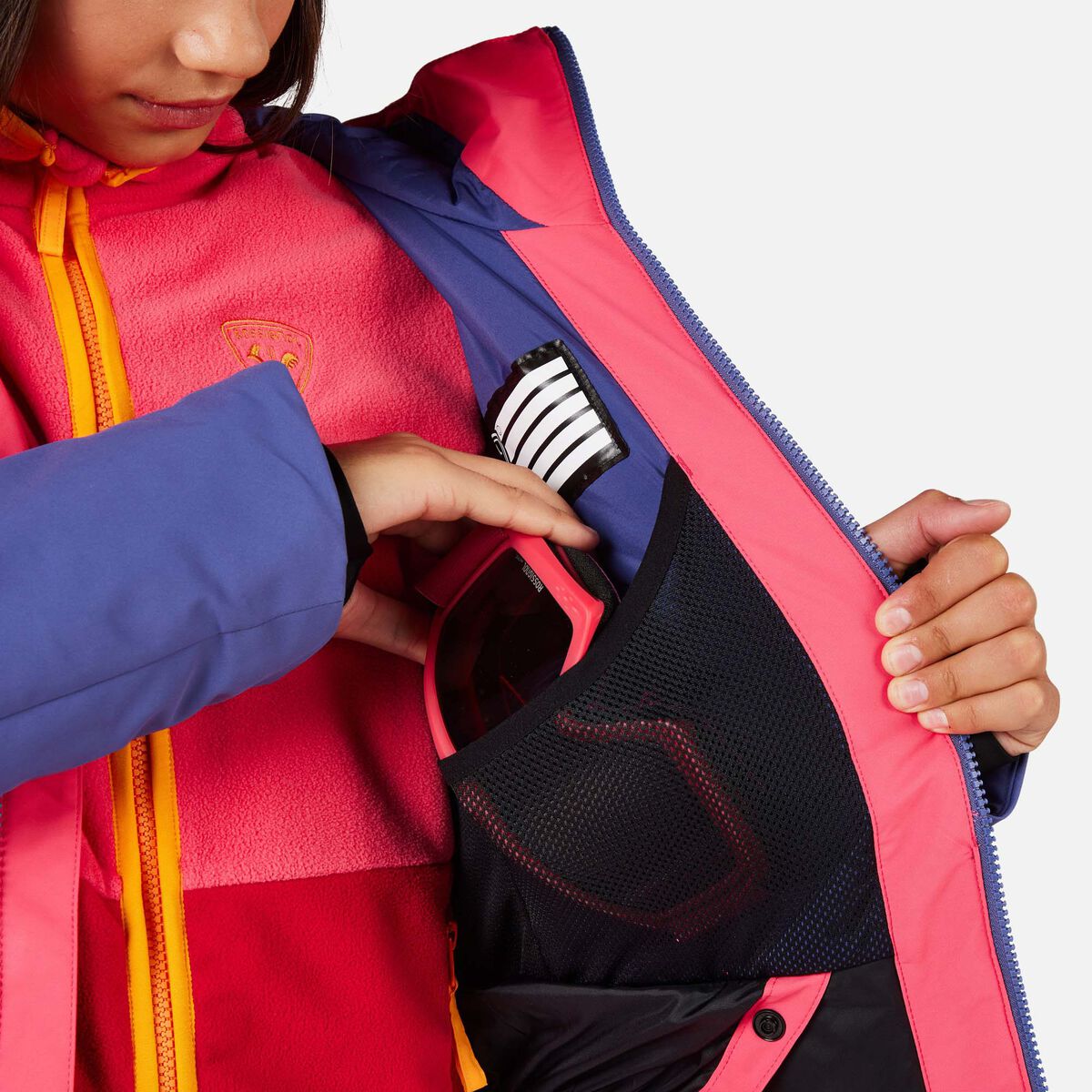 Juniors' Wispile Ski Jacket Future Blue