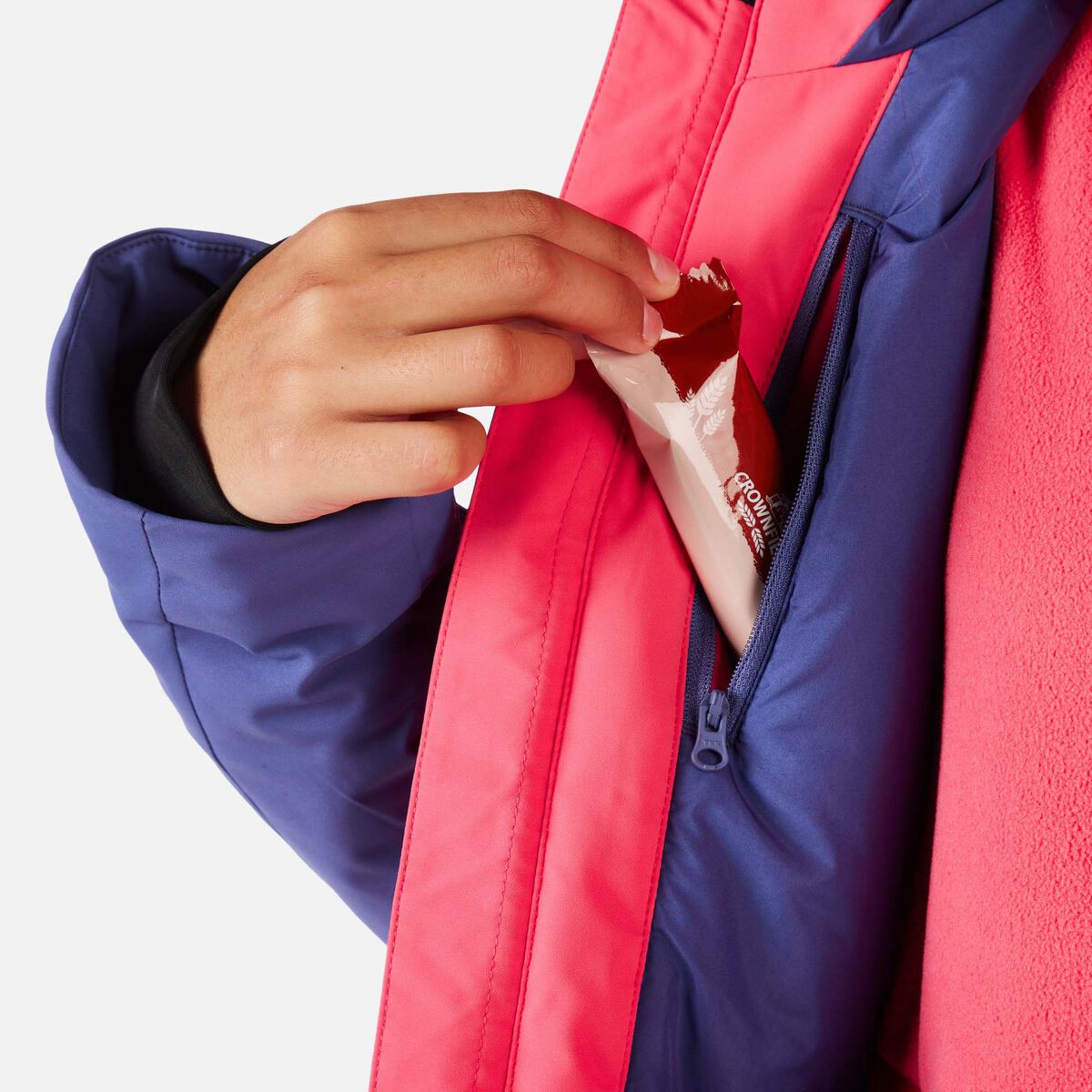 Juniors' Wispile Ski Jacket Future Blue