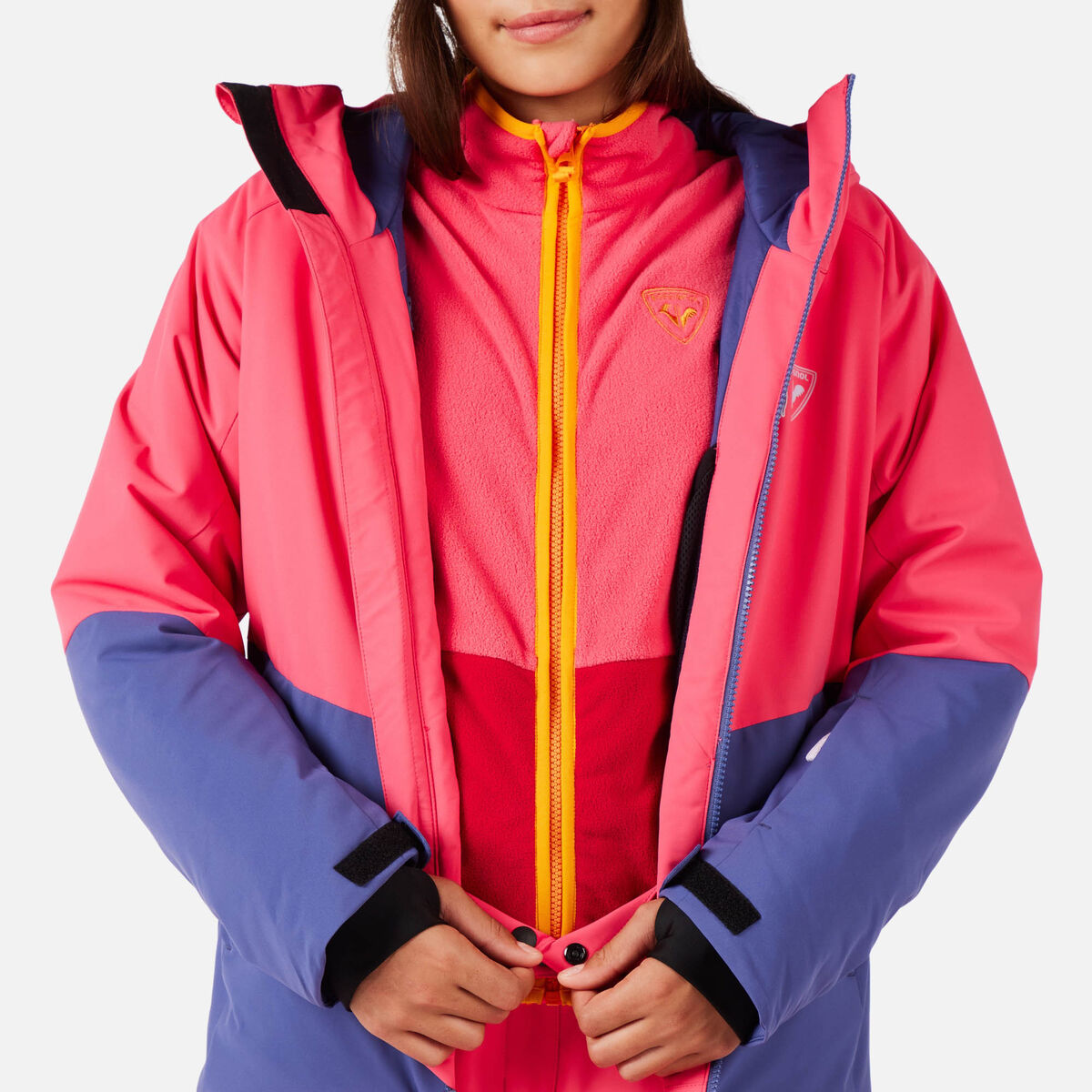 Juniors' Wispile Ski Jacket Future Blue