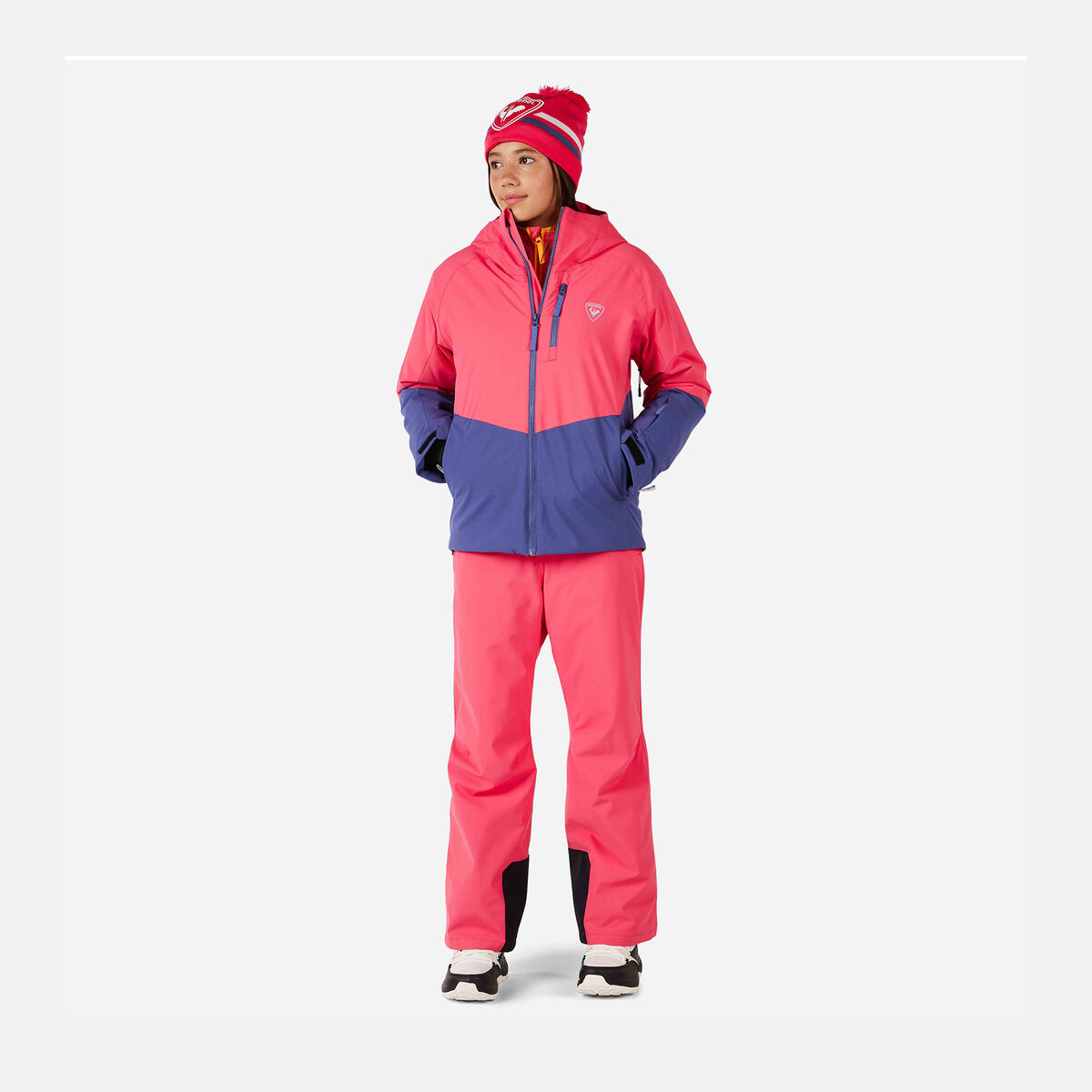 Juniors' Wispile Ski Jacket Future Blue