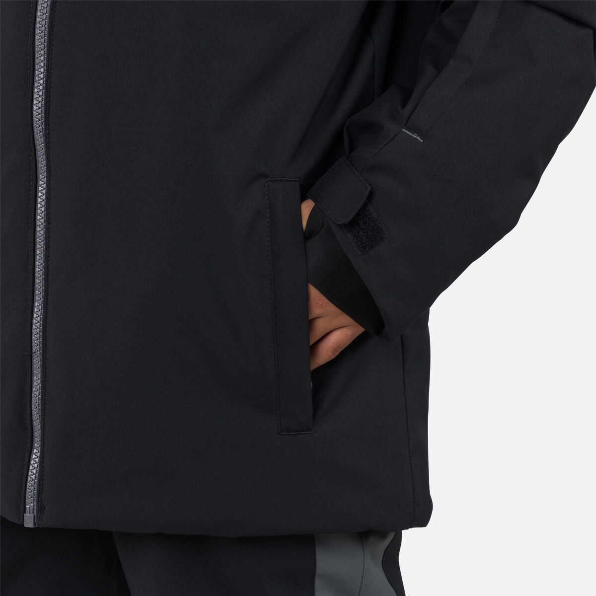 Juniors' Strawpile Ski Jacket Black 8 Juniors' Strawpile Ski Jacket Black