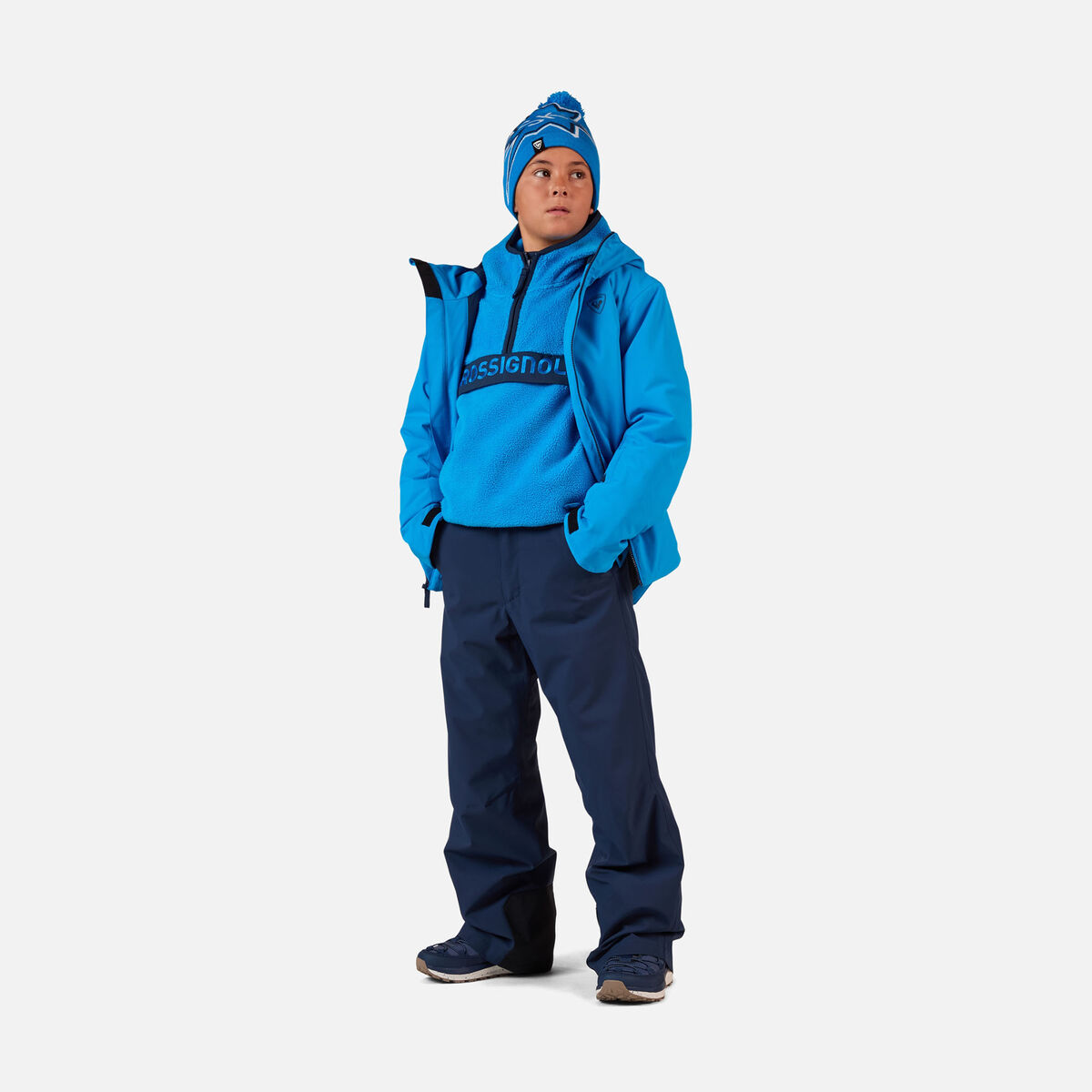 Boys' Insulated Ski Pants Dark Navy