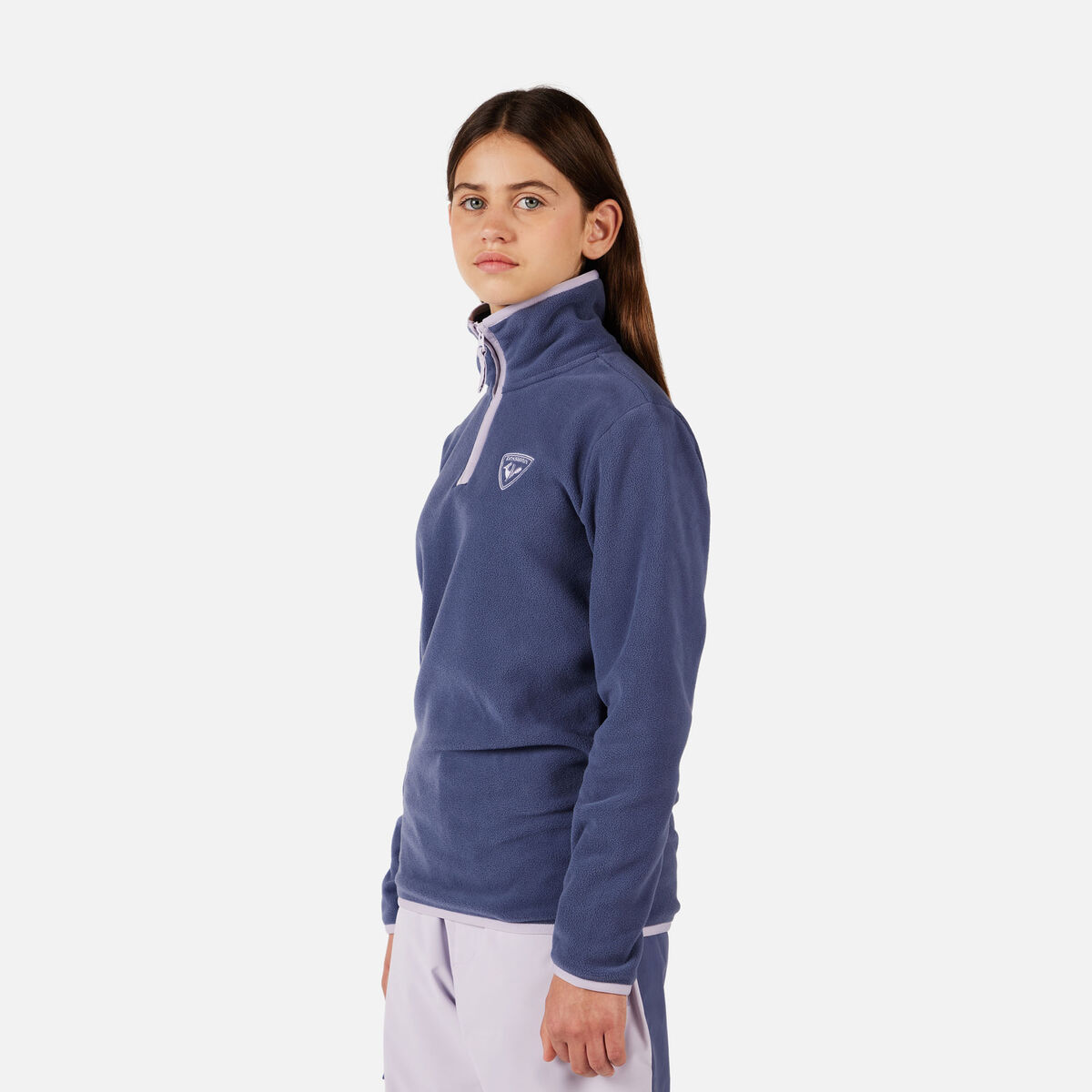 Juniors' Strawpile Half-Zip Fleece True Night Blue 4 Juniors' Strawpile Half-Zip Fleece True Night Blue