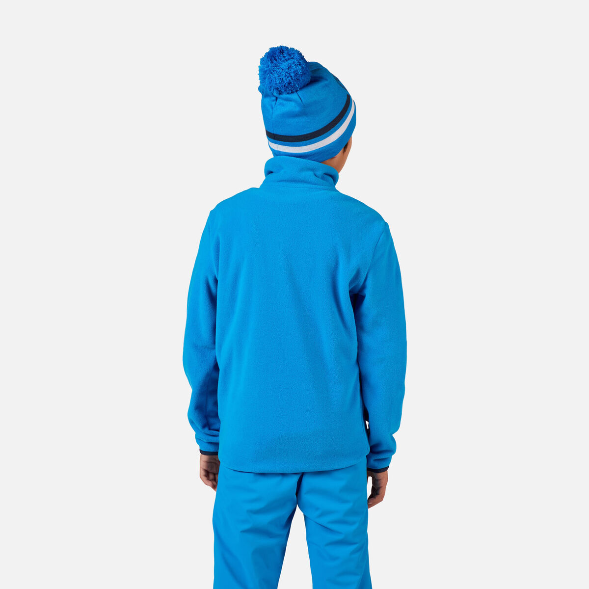 Juniors' Strawpile Half-Zip Fleece Blazing Blue