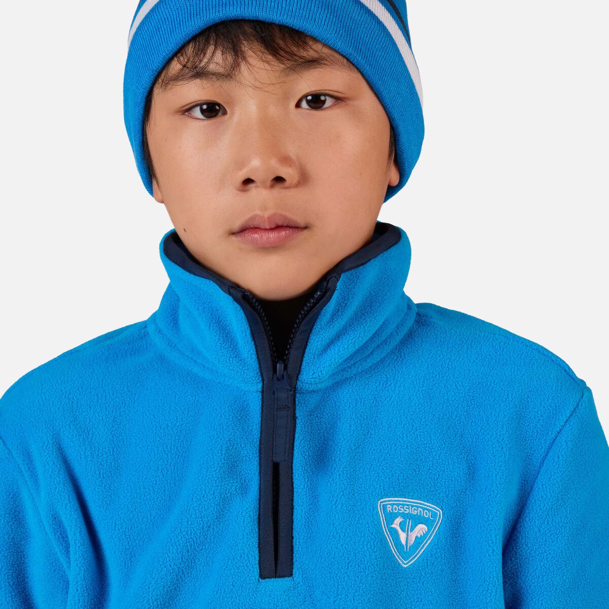 Juniors' Strawpile Half-Zip Fleece Blazing Blue 4 Juniors' Strawpile Half-Zip Fleece Blazing Blue