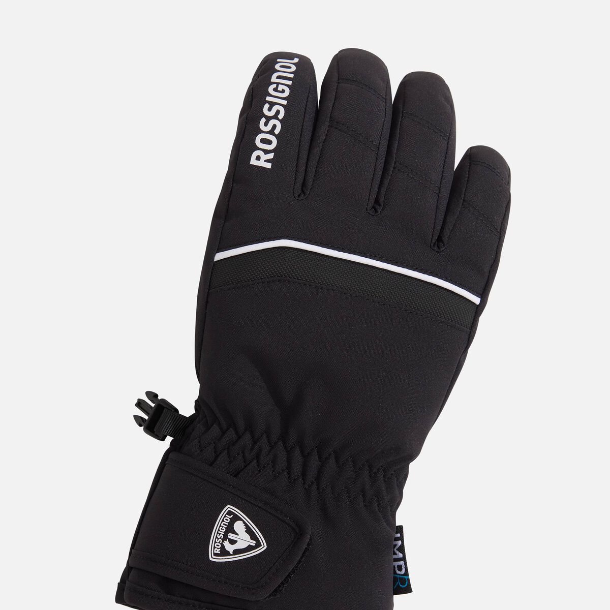 Juniors' Tech IMP'R Ski Gloves Black