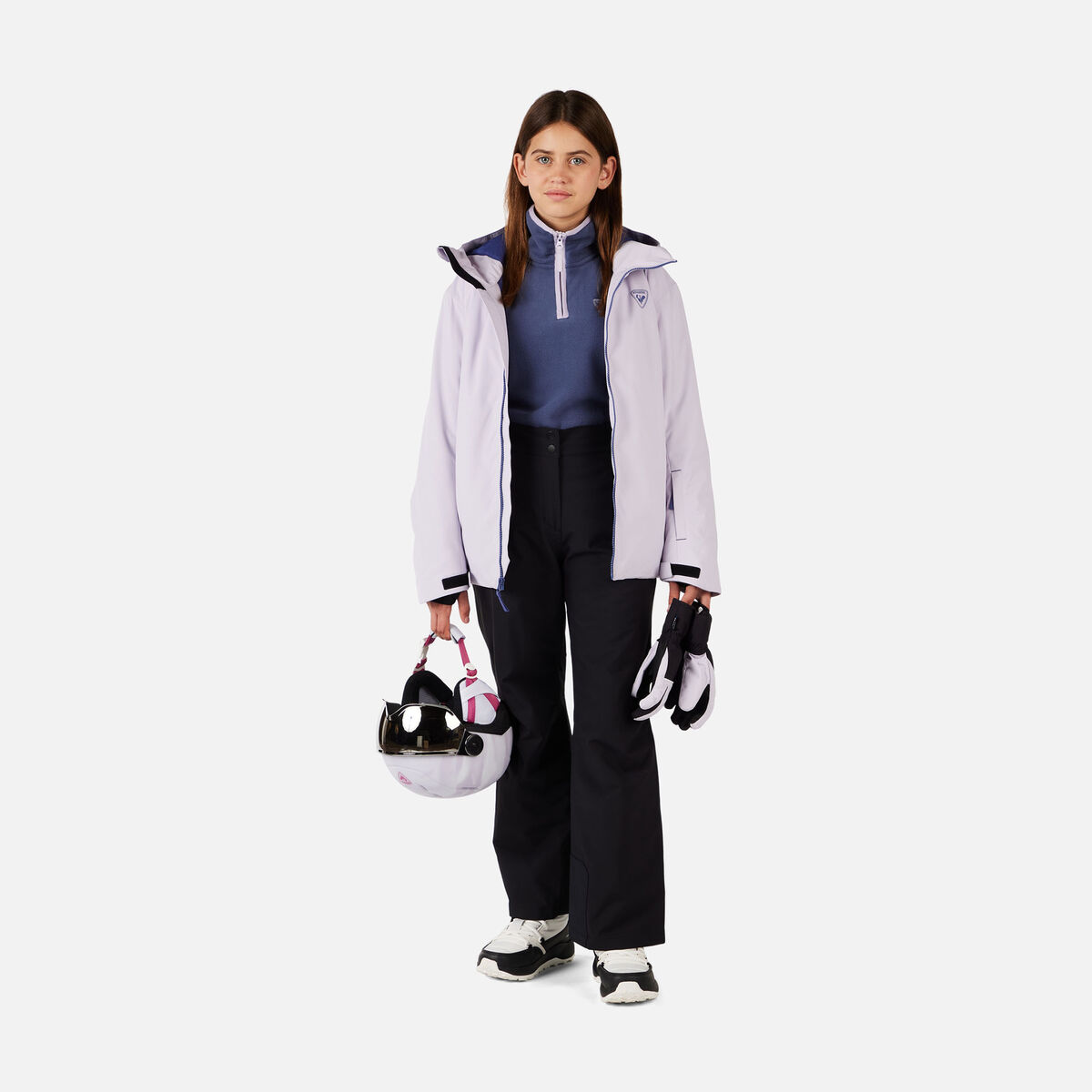 Girls' Insulated Ski Pants Black