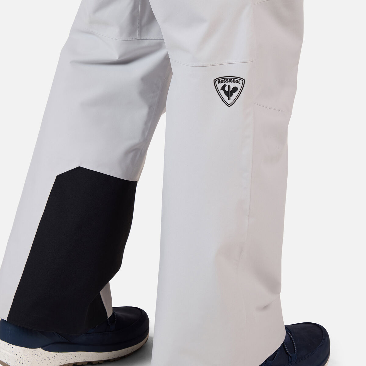 Men's Insulated Ski Pants Regular length Soft Grey