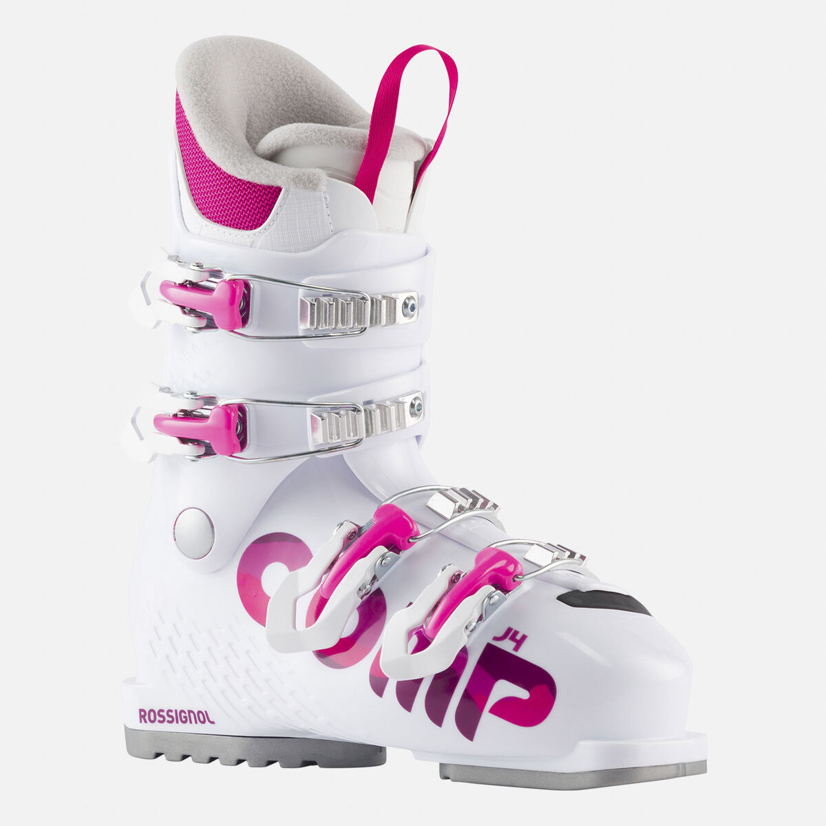 Kid's On Piste Ski Boots Comp Junior 4 WHITE