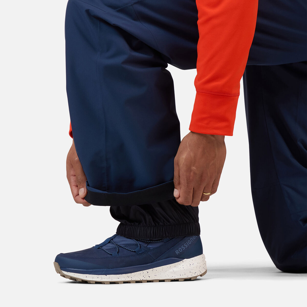 Men's Insulated Ski Pants Regular length Dark Navy