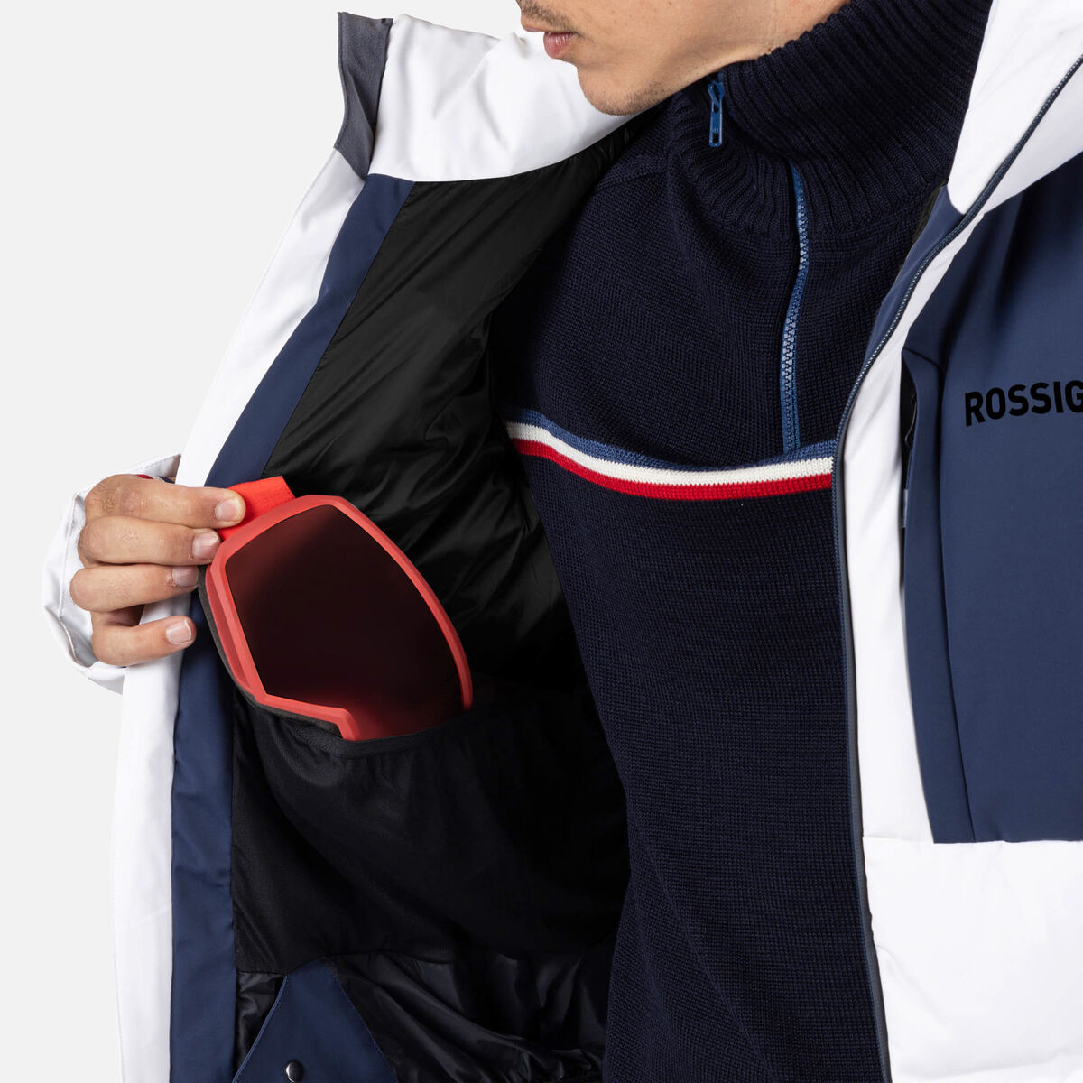 Men's Ciastel Down Mix Ski Jacket Dark Navy