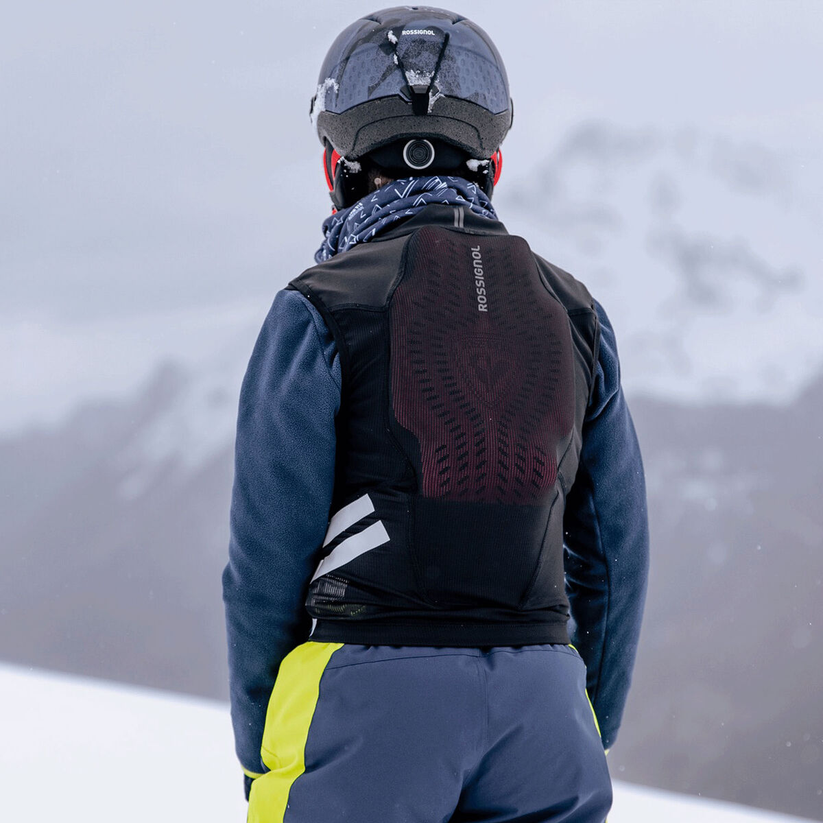 Kid's back protection FLEXVENT VEST BLACK