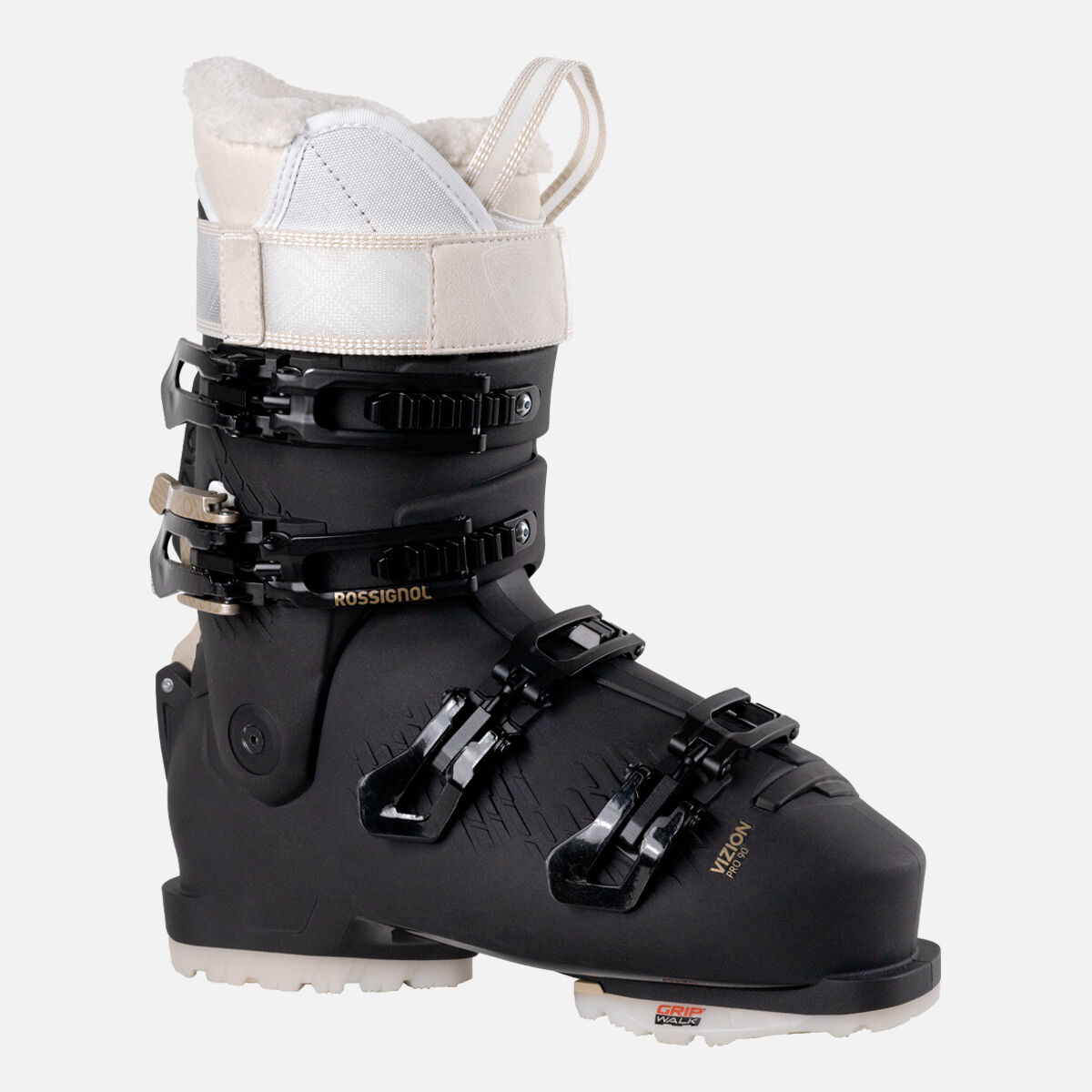 Women's On Piste Ski Boots VIZION 4B PRO 90 GW BLACK