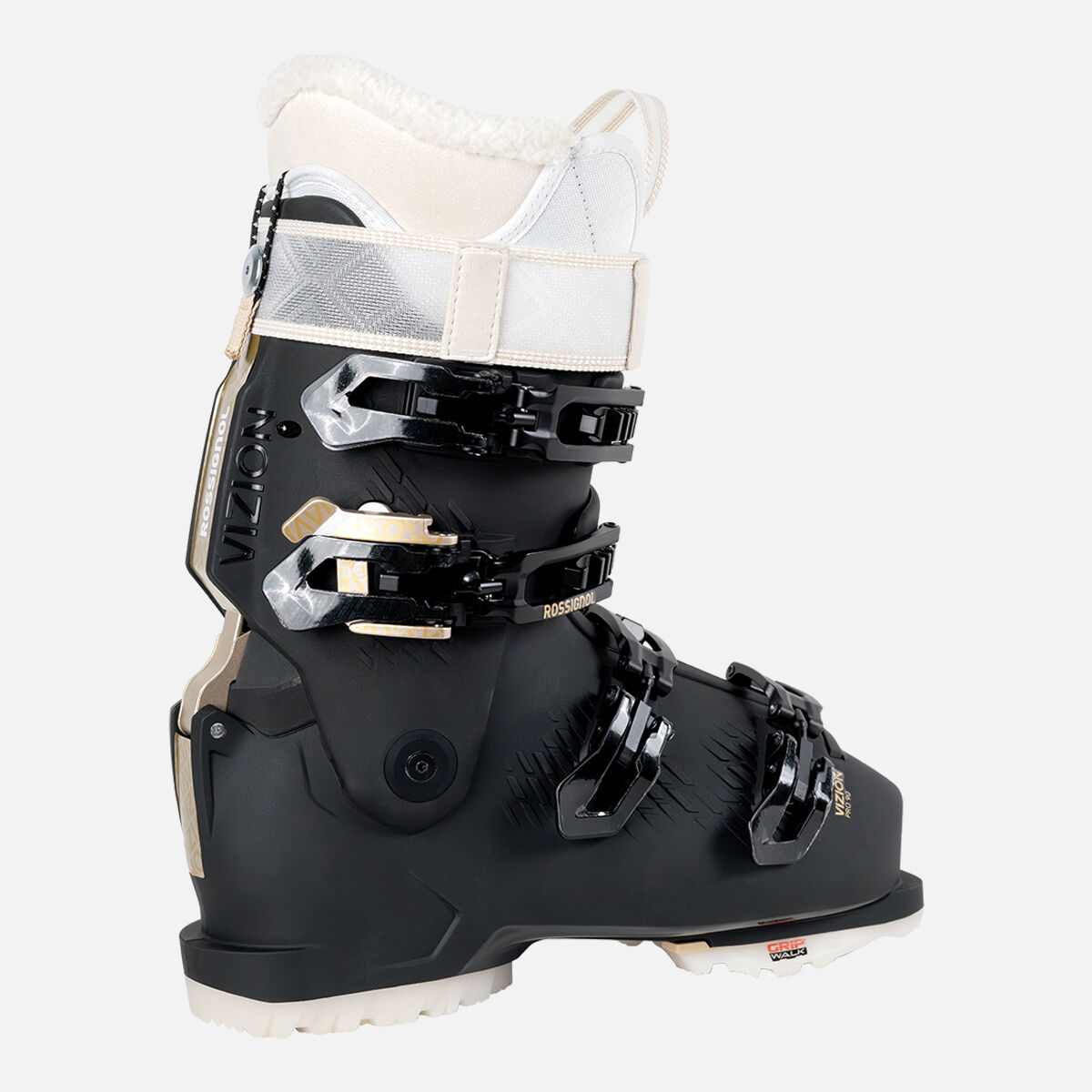Women's On Piste Ski Boots VIZION 4B PRO 90 GW BLACK