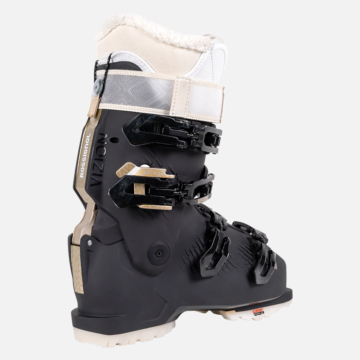 Women's On Piste Ski Boots VIZION 4B PRO 90 GW BLACK