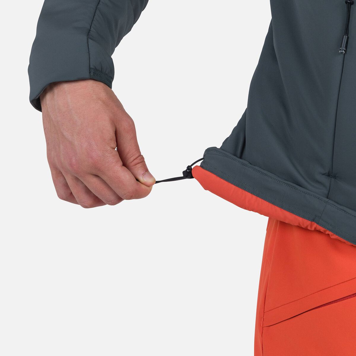 Men's Opside Warm Insulated Hoodie Jacket Onyx Grey