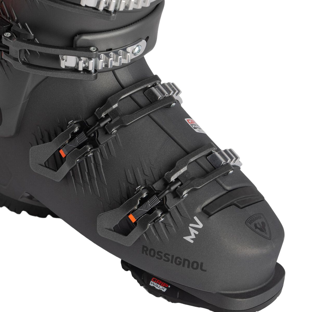 Men's On Piste Ski Boots VIZION 4B PRO 100 MV GW GREY