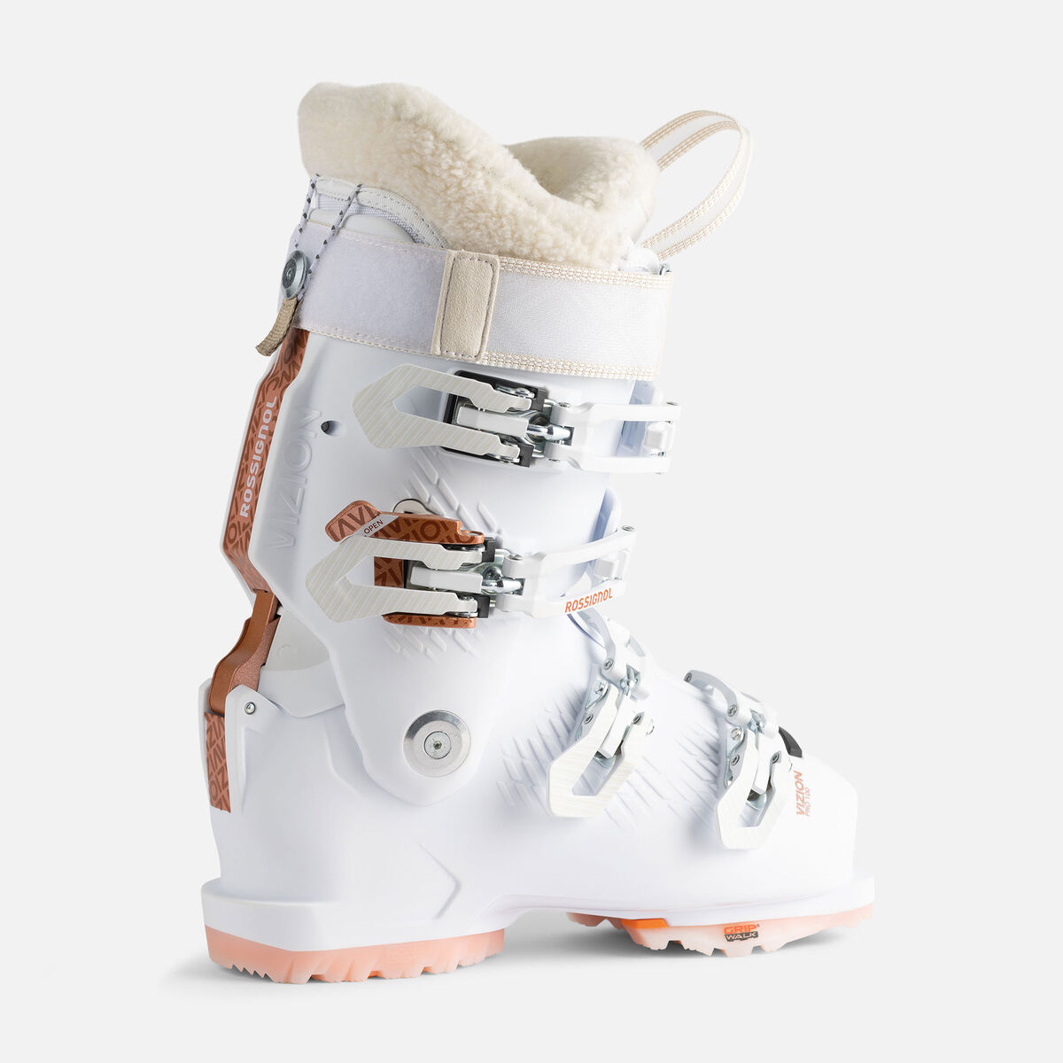 Women's On Piste Ski Boots VIZION 4B PRO 100 GW WHITE