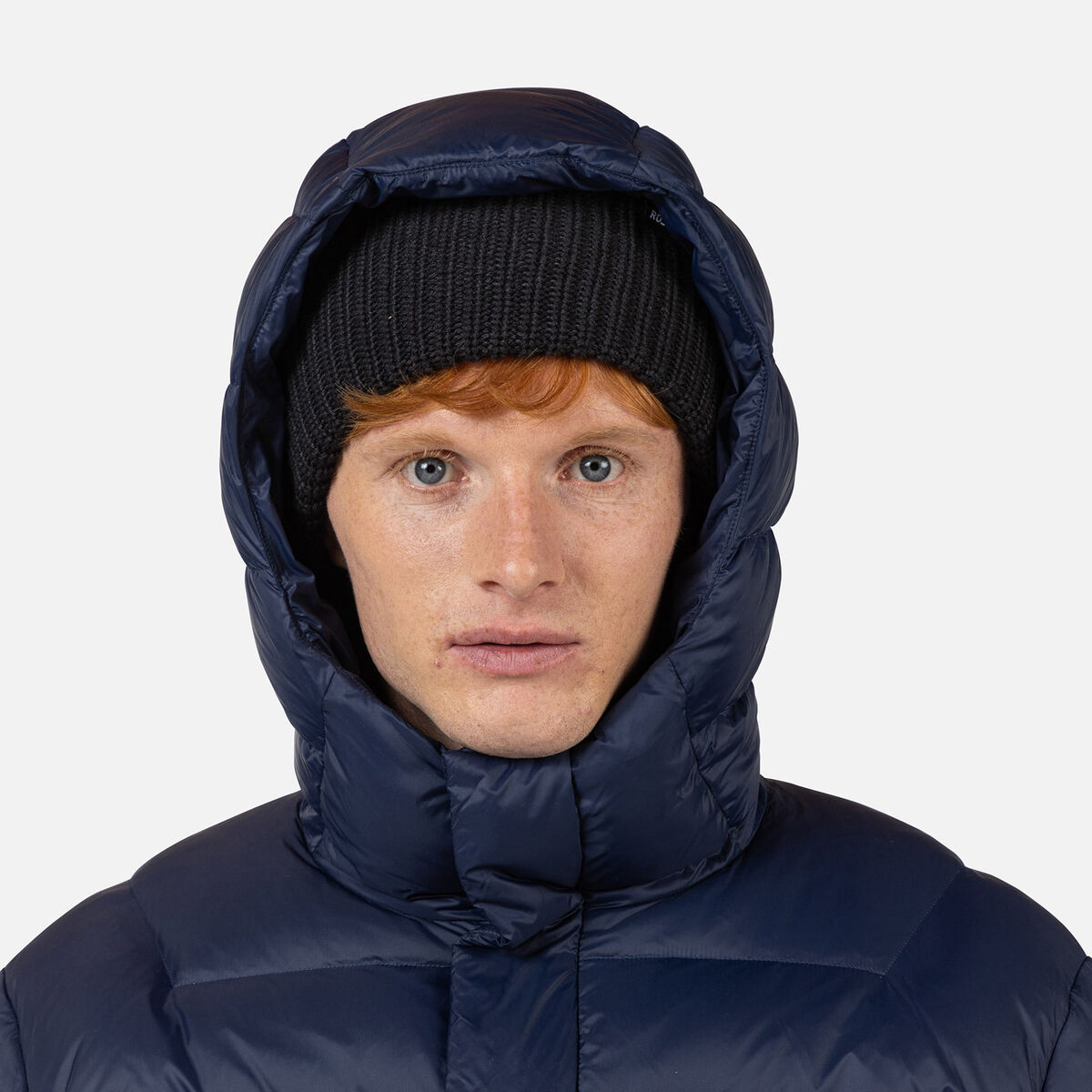 Men's Aretu Down Hoodie Dark Navy