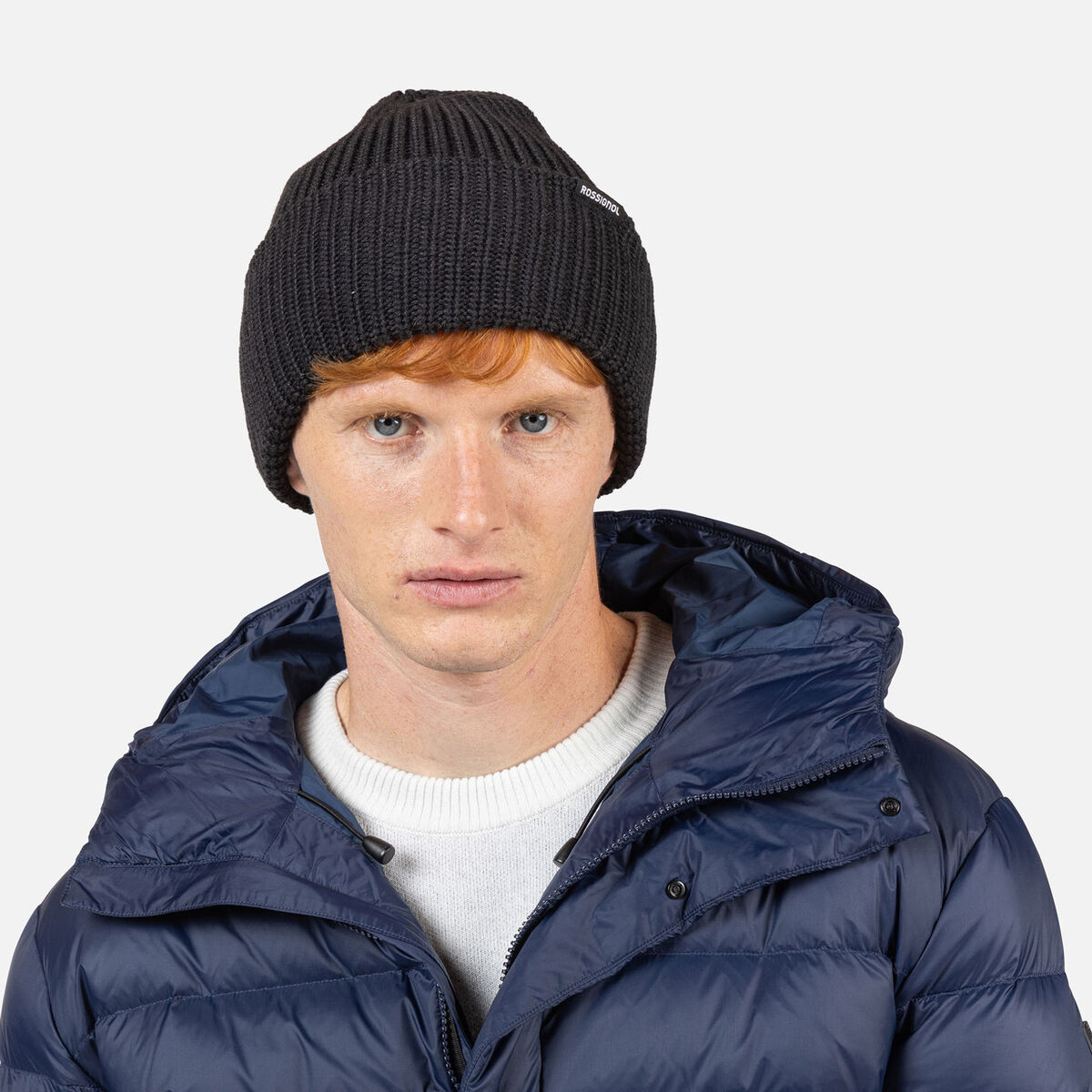 Men's Aretu Down Hoodie Dark Navy