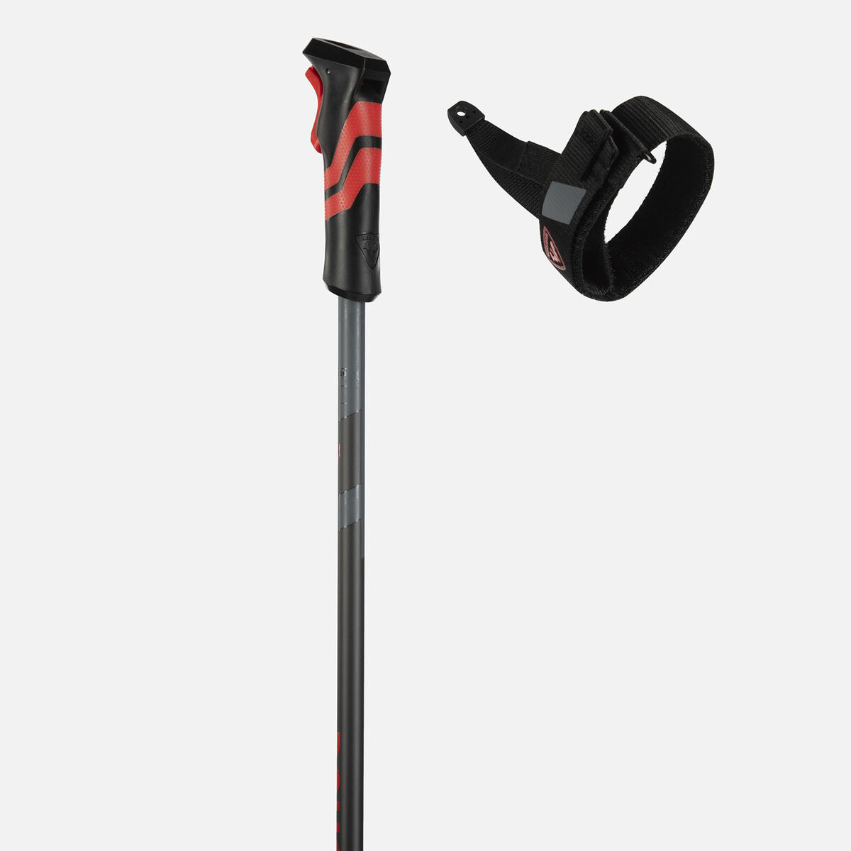 Rossignol Tactic Carbon R-Clip Ski Poles Red 000