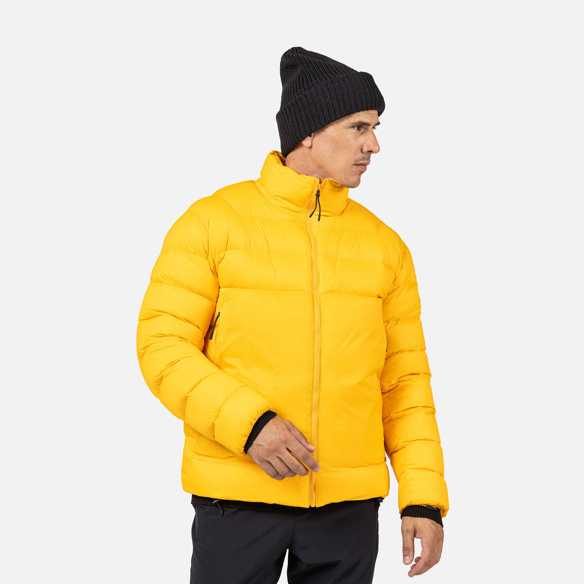Men's Aretu Down Jacket Saffron Ylw