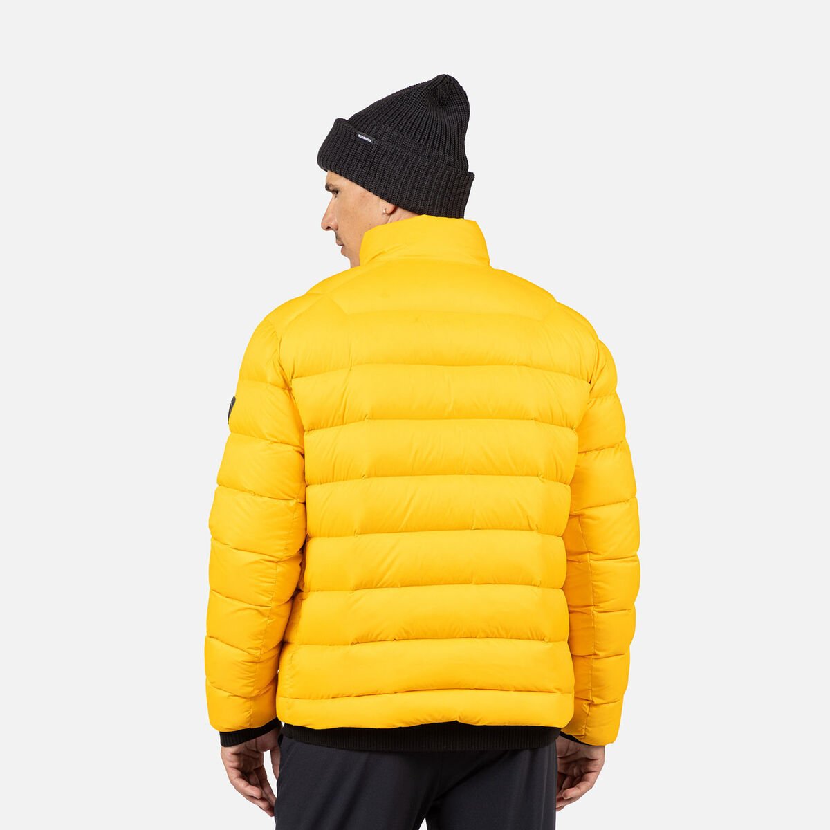 Men's Aretu Down Jacket Saffron Ylw