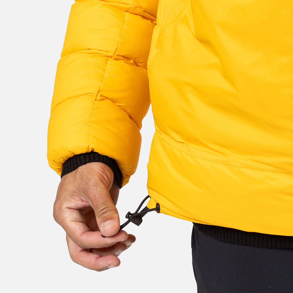 Men's Aretu Down Jacket Saffron Ylw