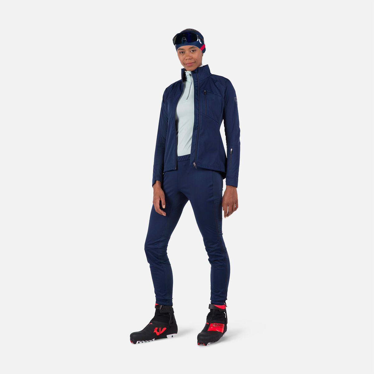 Women's Genetys Soft Shell Pants Dark Navy