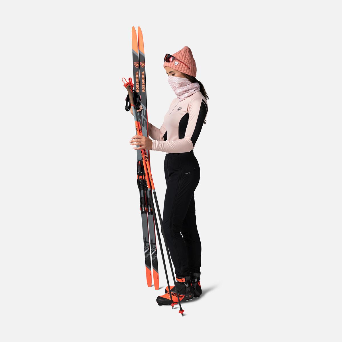 Women's Active Versatile XC Ski Pants Black