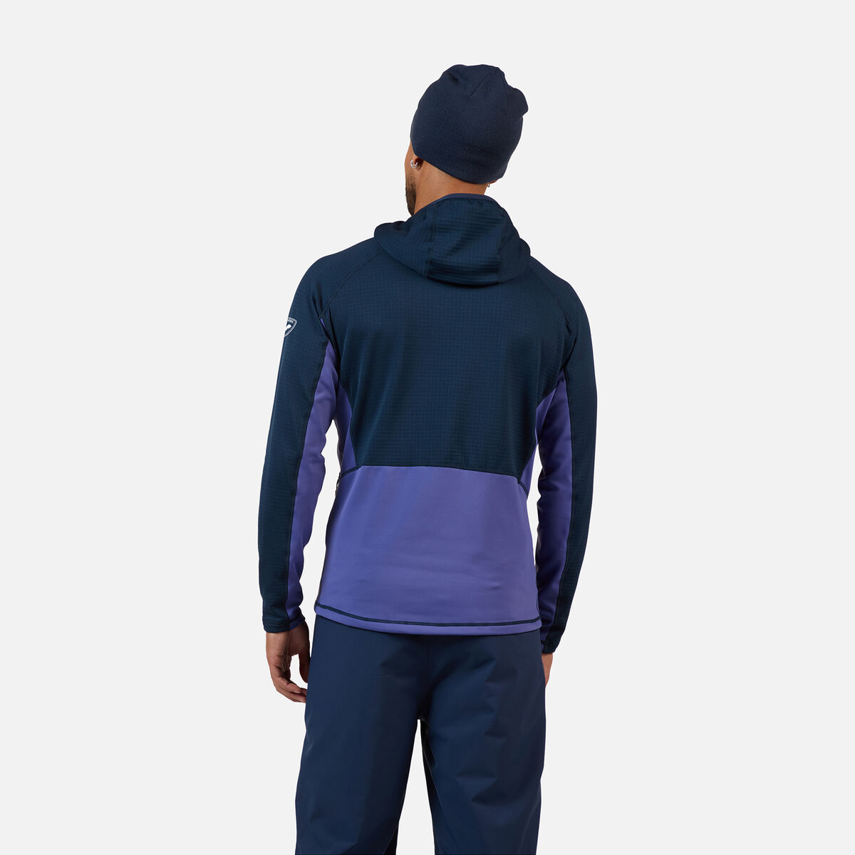 Men's Blackside Full-Zip Hooded Fleece Dark Navy
