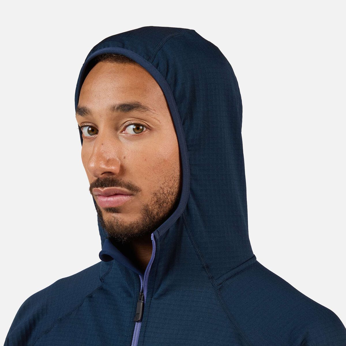 Men's Blackside Full-Zip Hooded Fleece Dark Navy