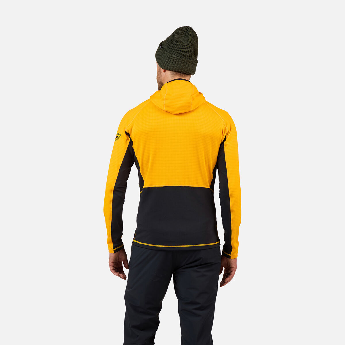 Men's Blackside Full-Zip Hooded Fleece Saffron Ylw
