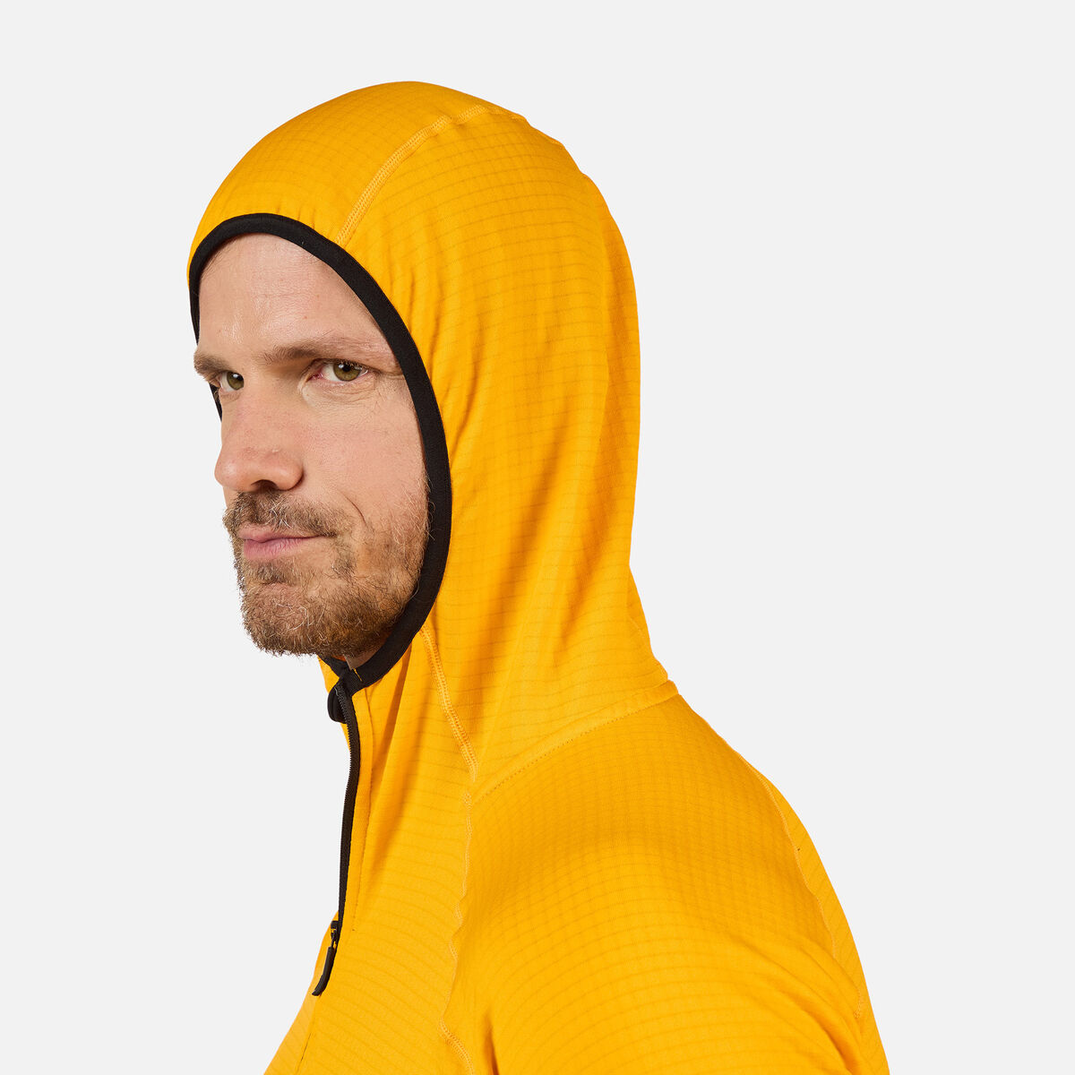 Men's Blackside Full-Zip Hooded Fleece Saffron Ylw