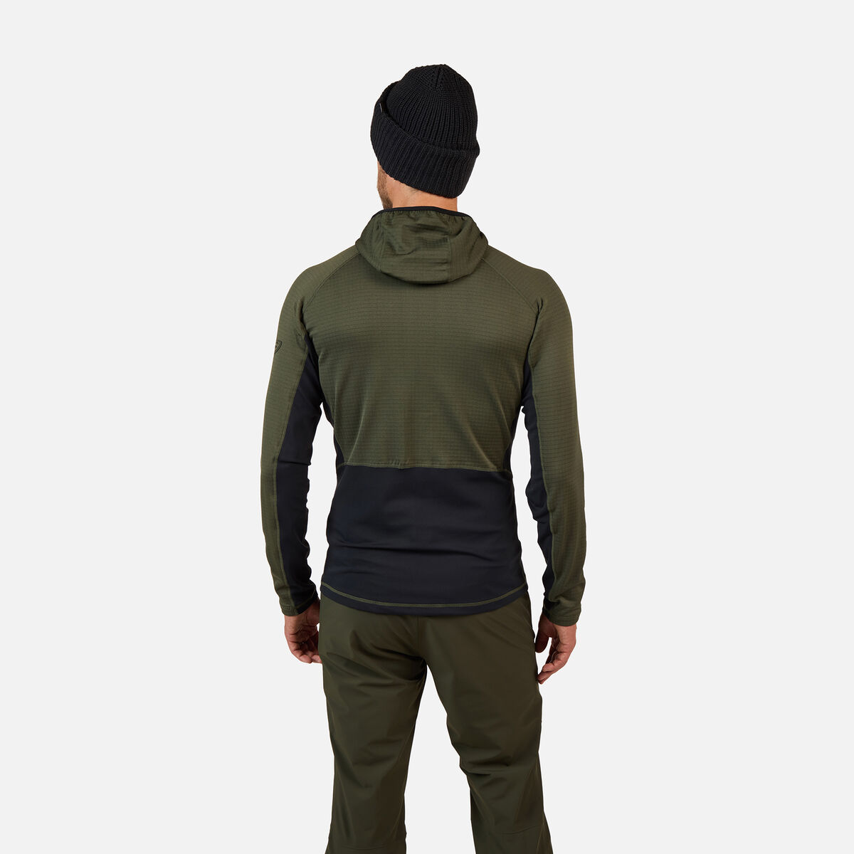 Men's Blackside Full-Zip Hooded Fleece Olive Shadow