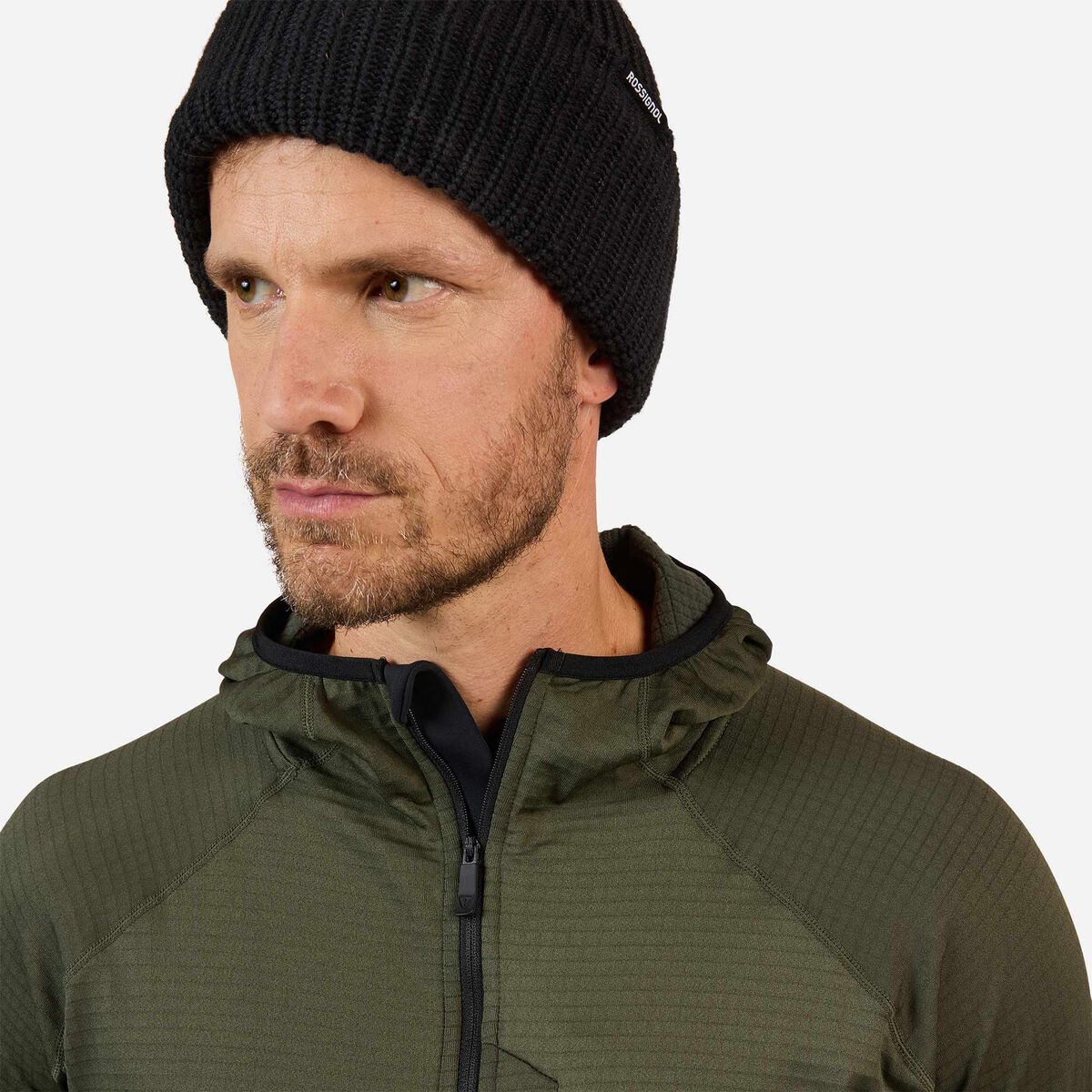 Men's Blackside Full-Zip Hooded Fleece Olive Shadow
