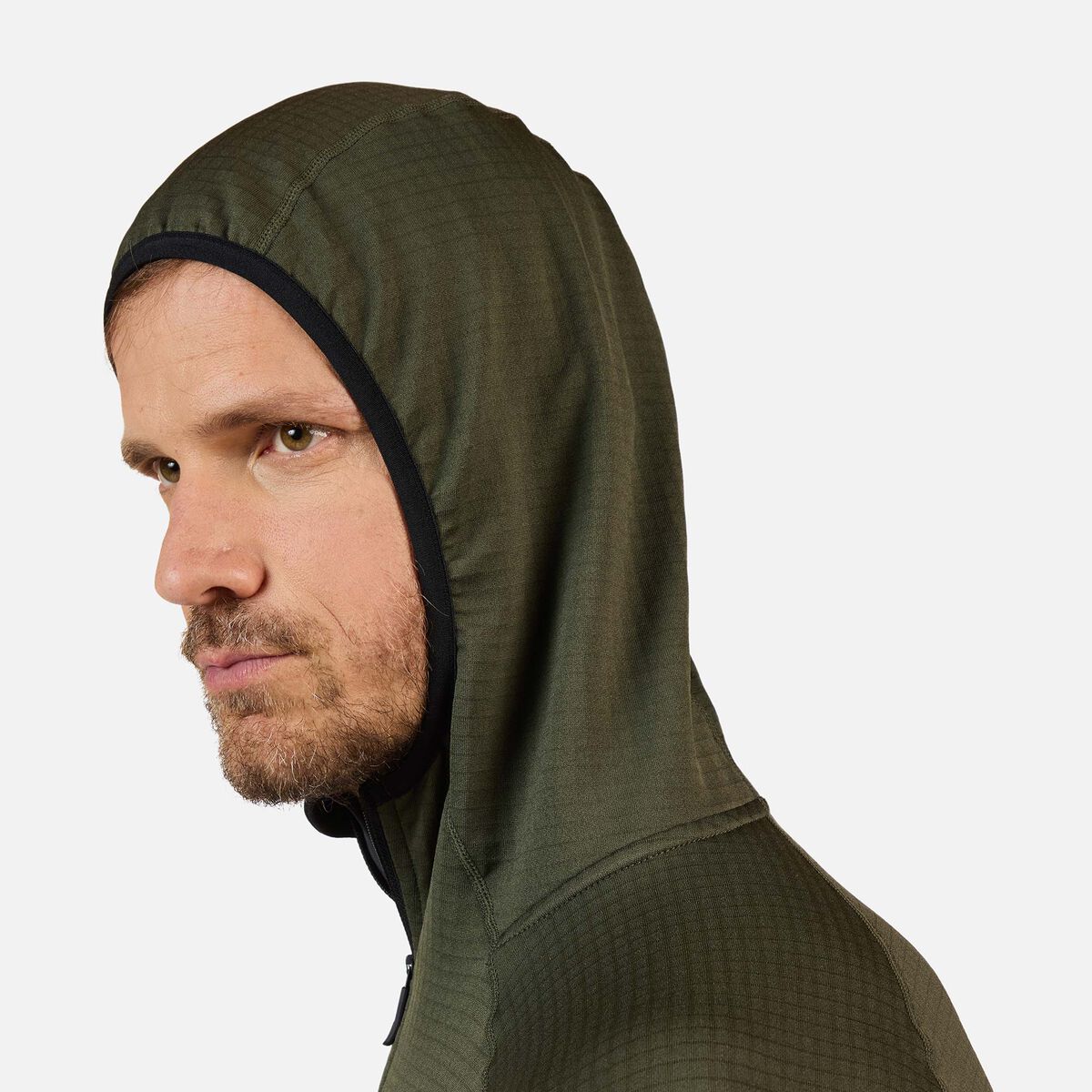Men's Blackside Full-Zip Hooded Fleece Olive Shadow