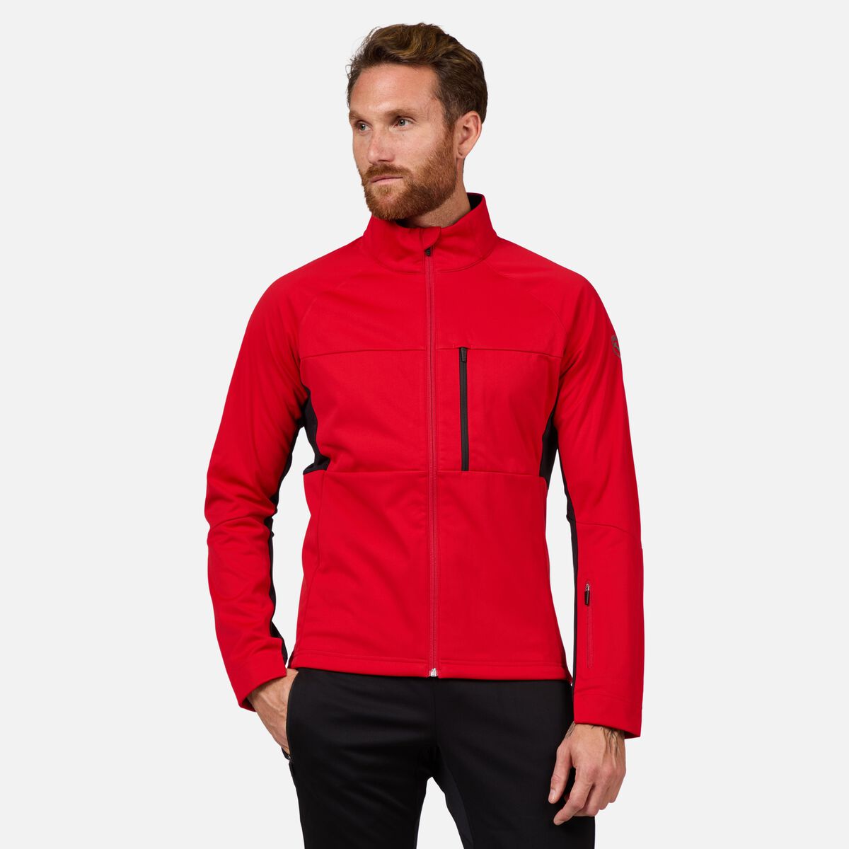 Men's Genetys Soft Shell Jacket Sports Red