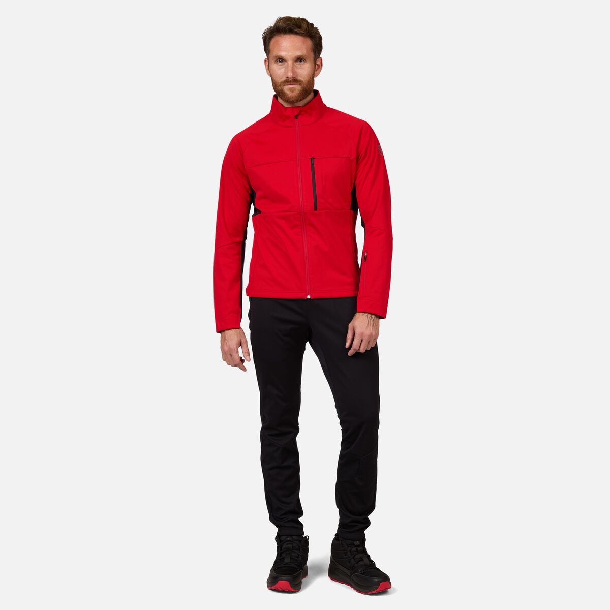 Men's Genetys Soft Shell Jacket Sports Red