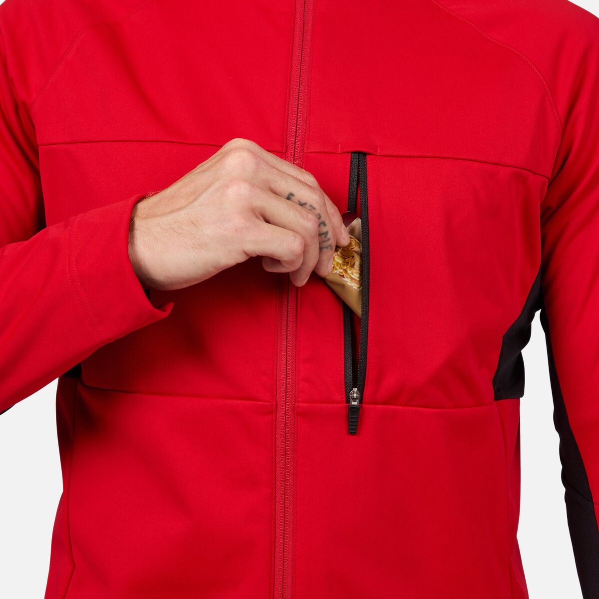 Men's Genetys Soft Shell Jacket Sports Red