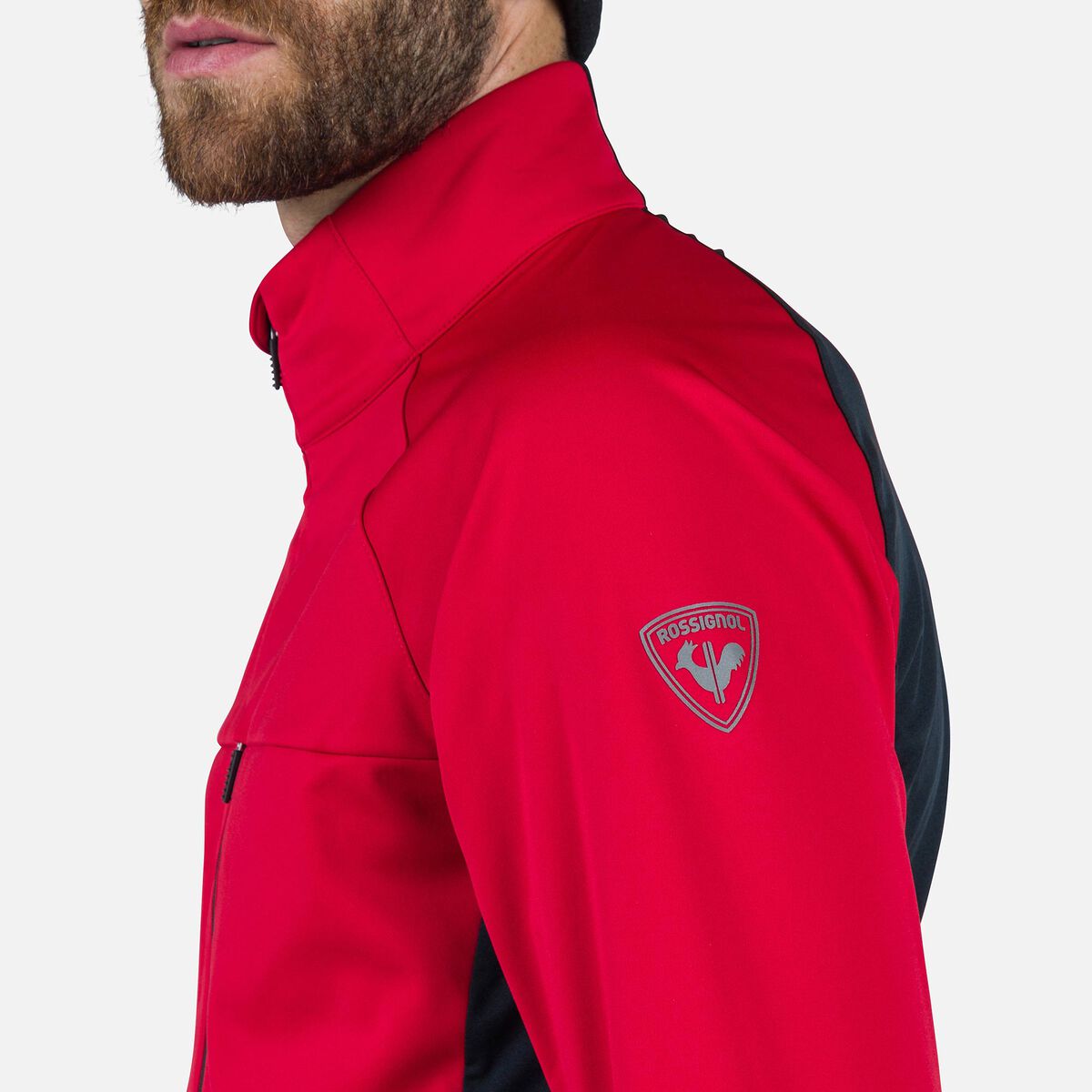 Men's Genetys Soft Shell Jacket Sports Red