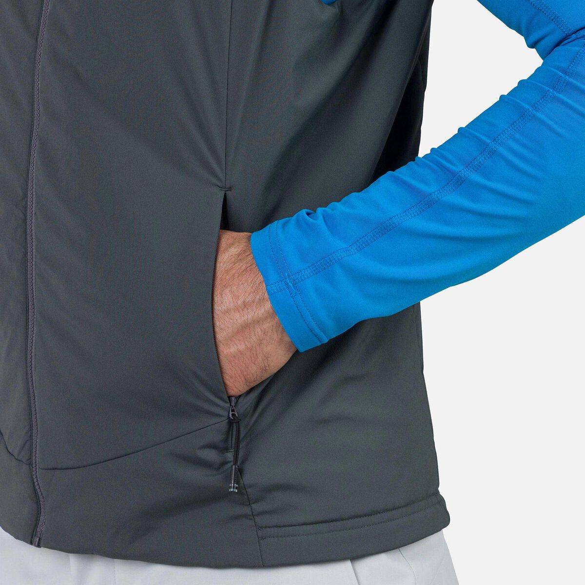 Men's Opside Light Insulated Vest Onyx Grey