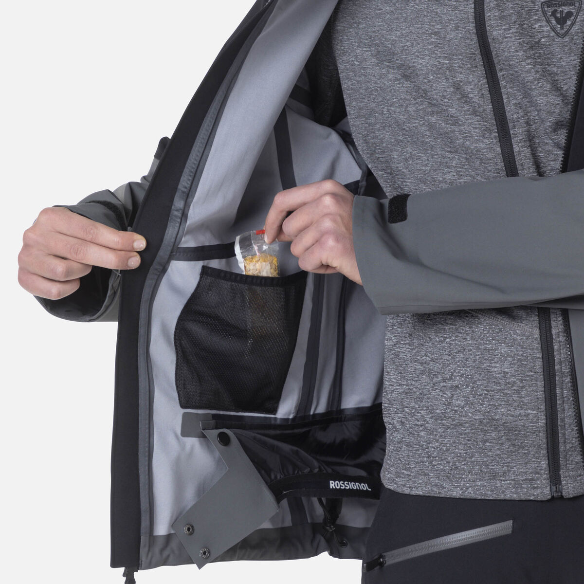 Men's Evader Ski Jacket Black