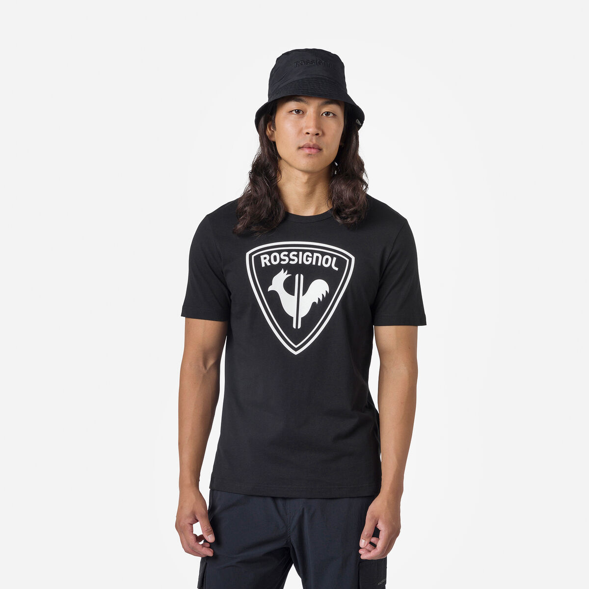 Men's logo tee Black