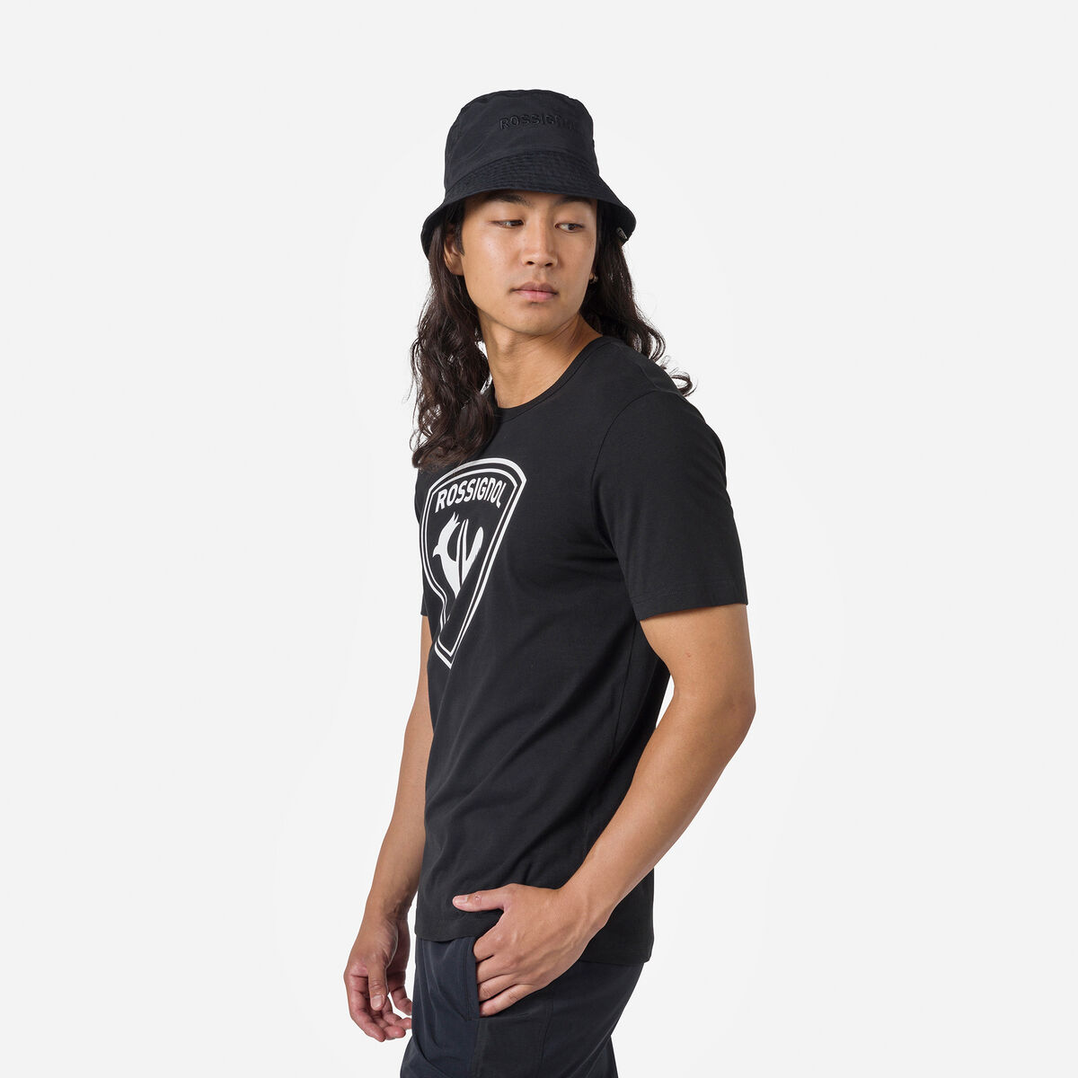 Men's logo tee Black