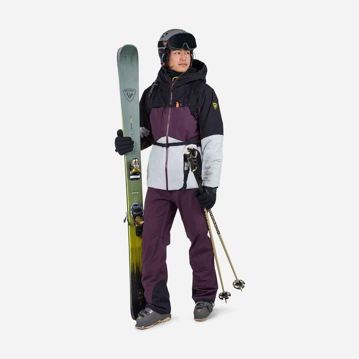 Men's Corbet's Ski Jacket Mulberry