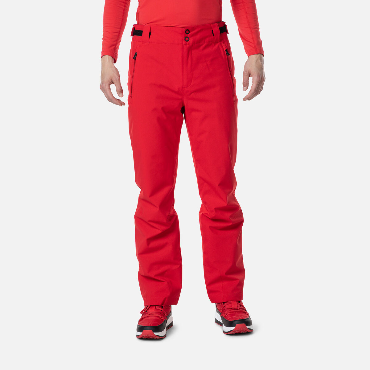 Men's Siz Ski Pants Sports Red