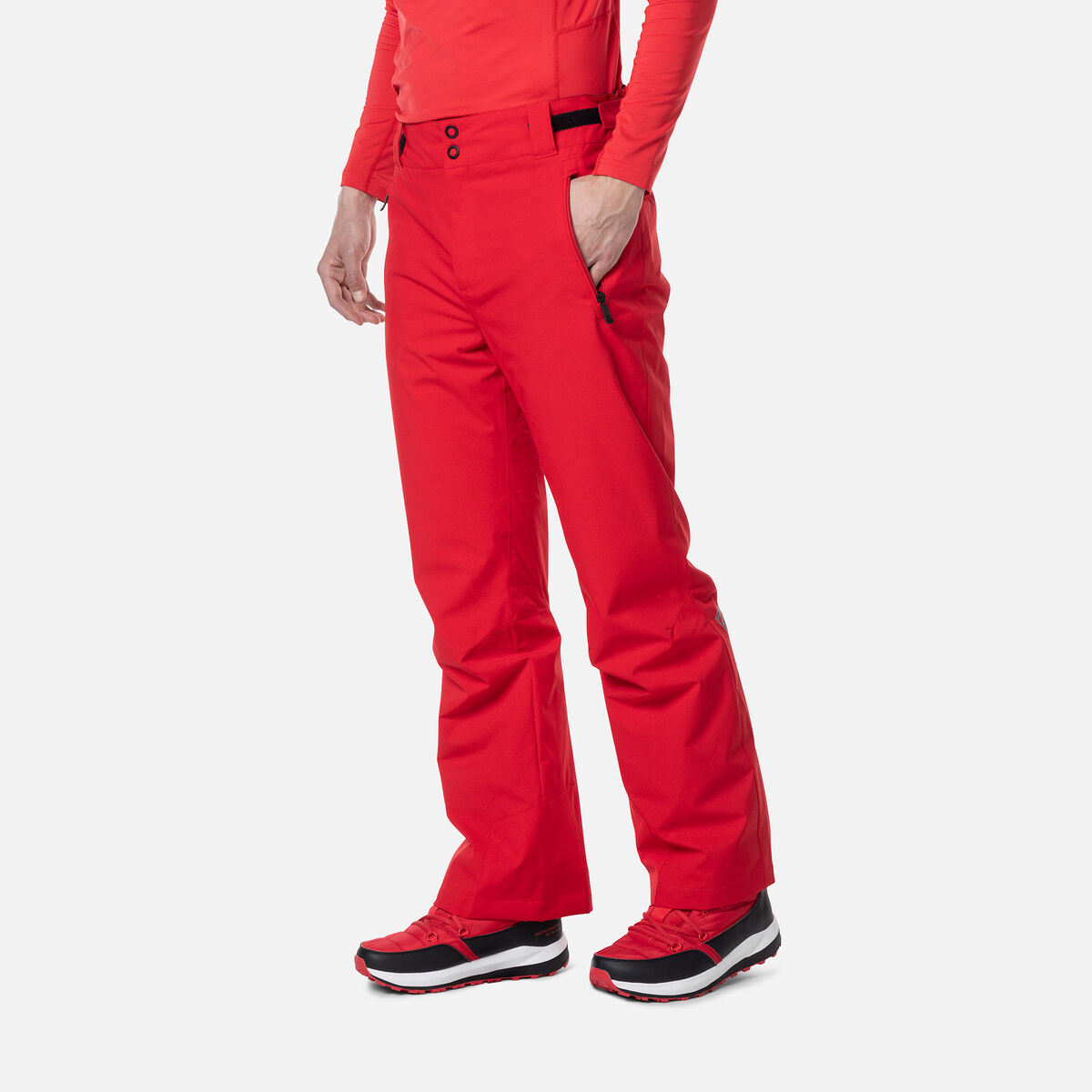 Men's Siz Ski Pants Sports Red
