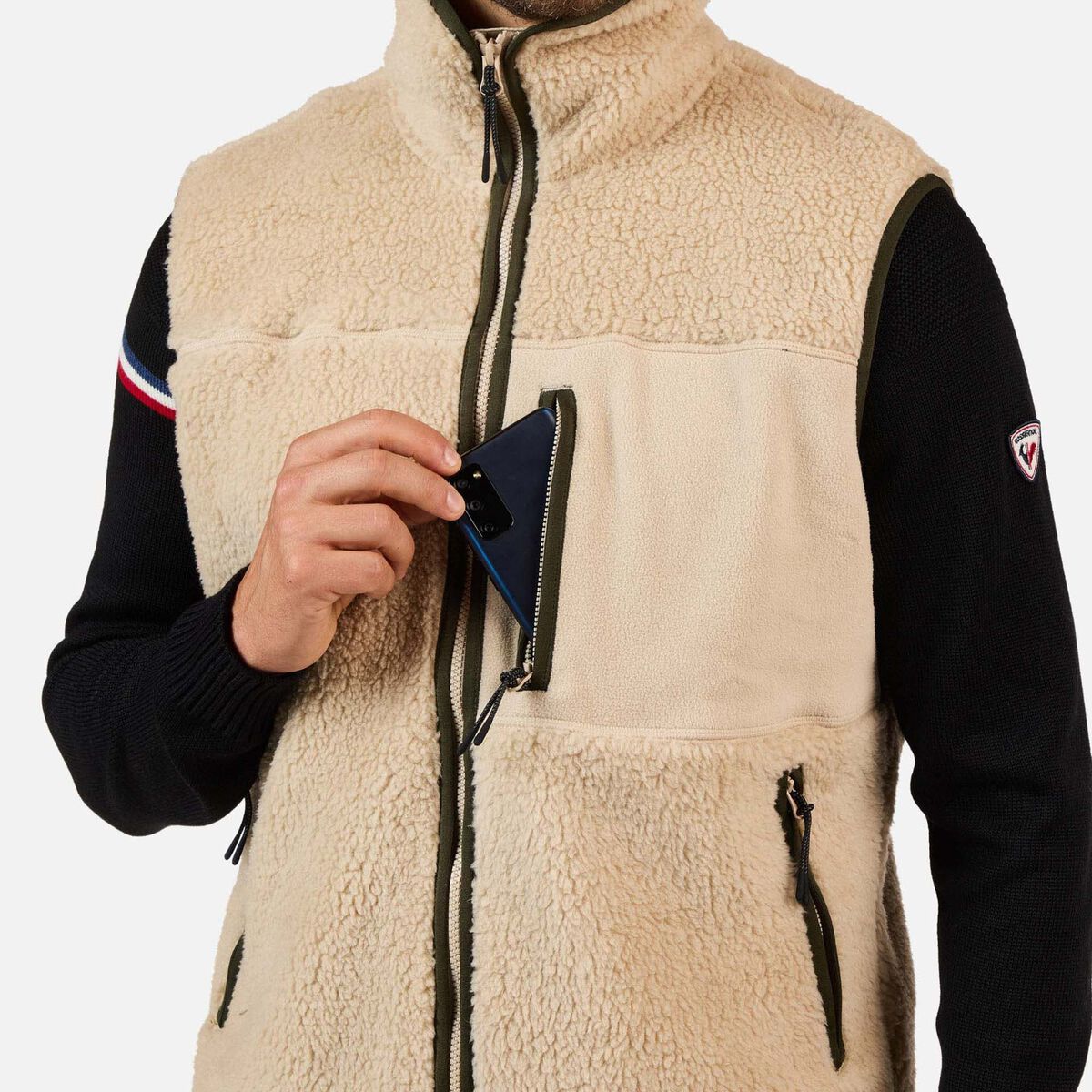 Men's Alltrack Sherpa Vest Fog